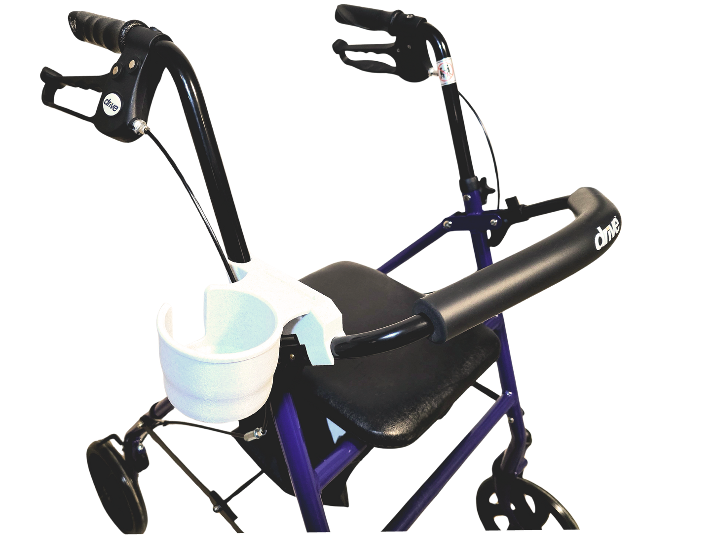 Rollator Cup holder Compatible with "Drive Medical 10257BL-1"