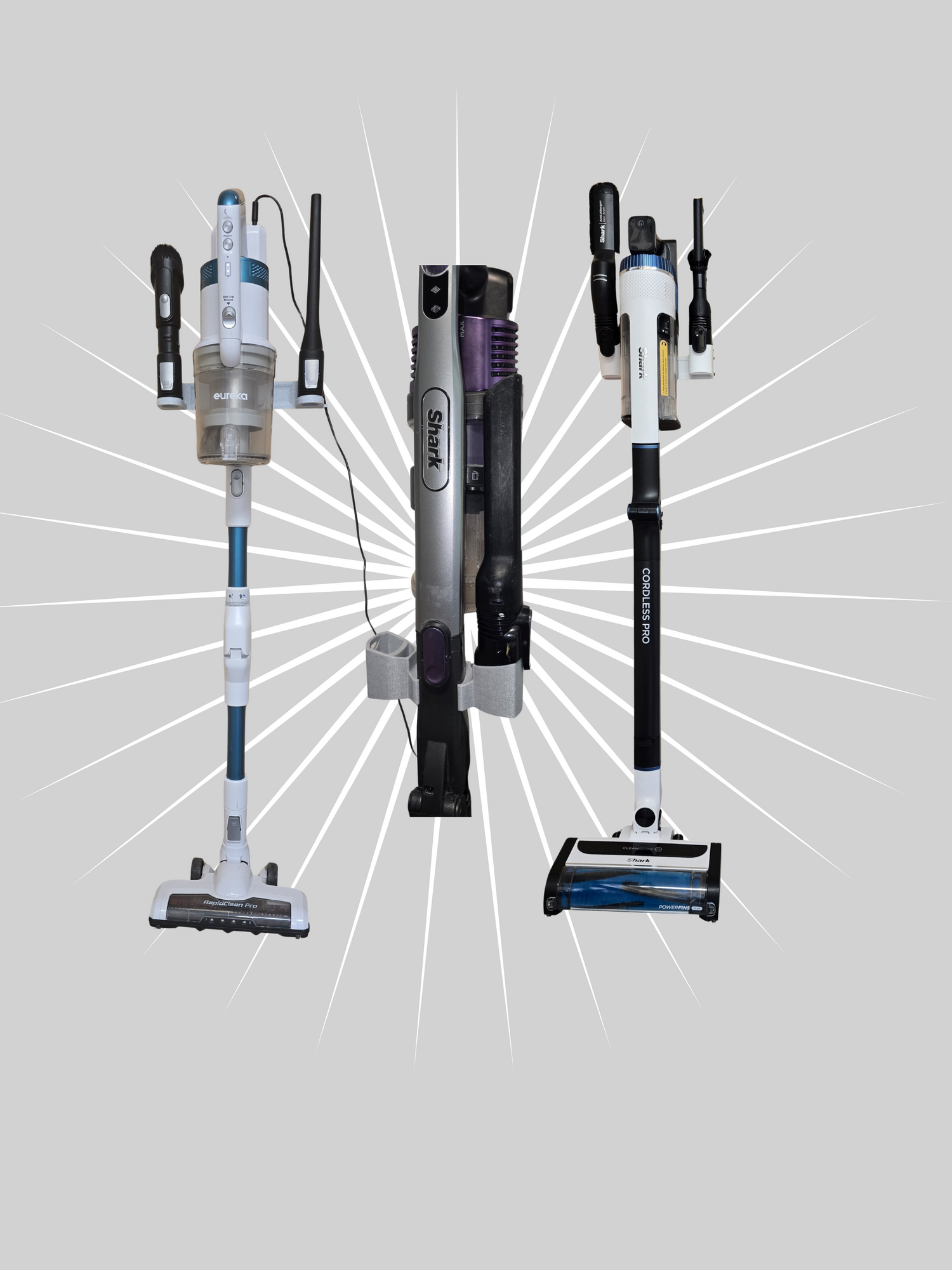 Cordless Vacuum Wall Mounts