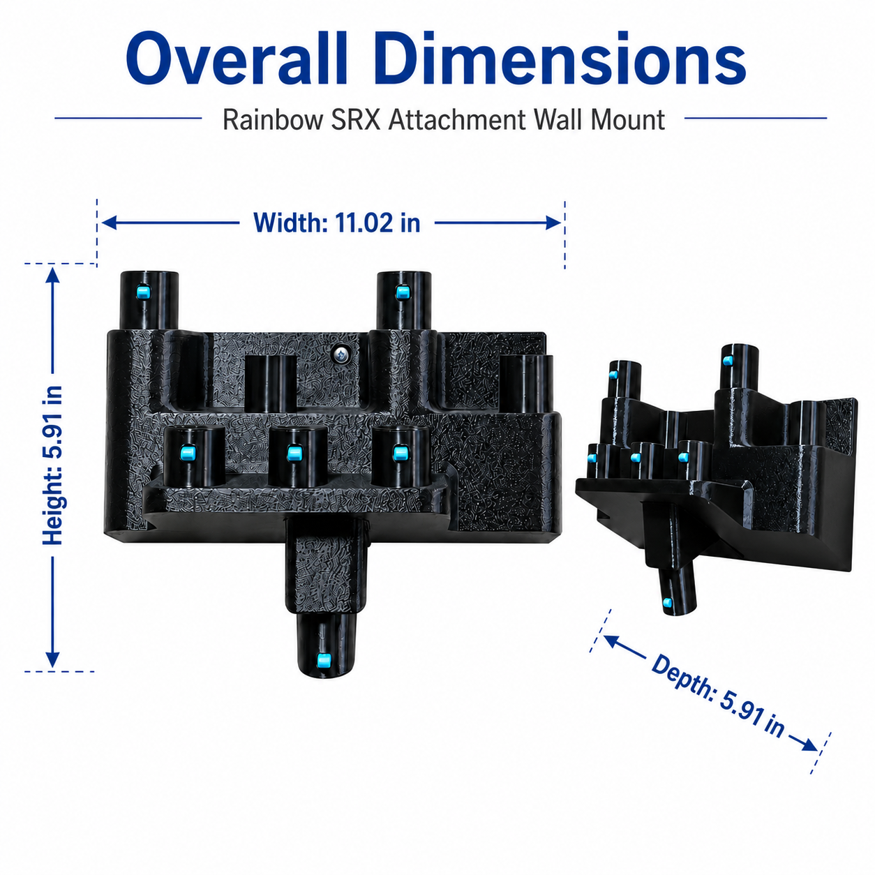 Attachment Wall Mount Compatible with Rainbow® SRX