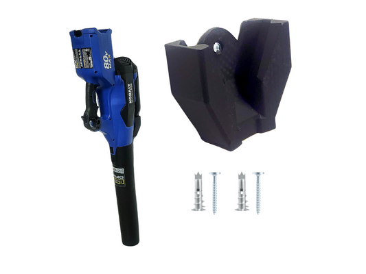 Blower Wall Mount compatible with "Kobalt 80v MAX Brushless Blower Model# KHB 2580-06"