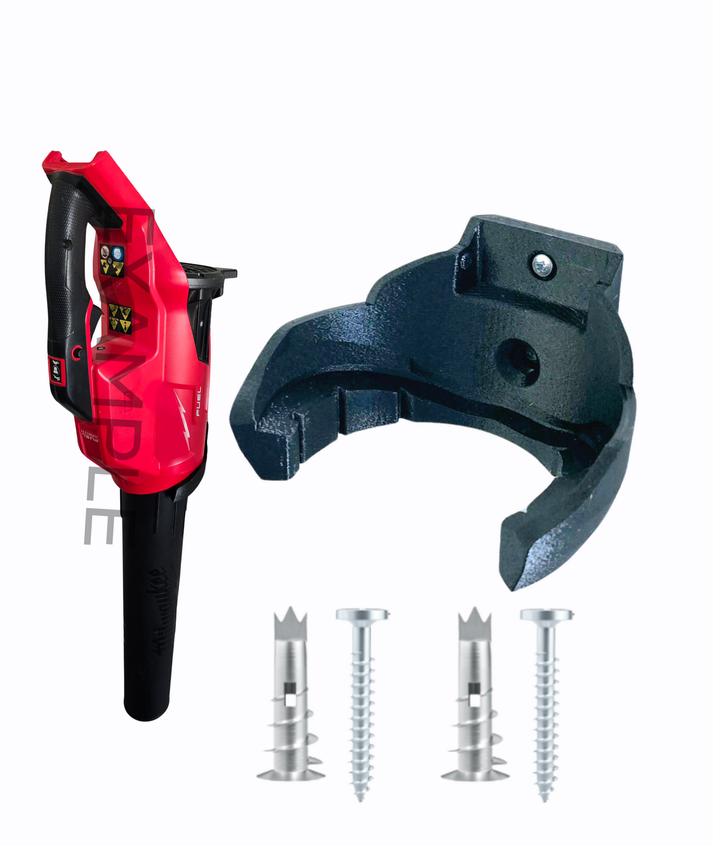 Custom Wall Mount Compatible with Milwaukee M18 Blower