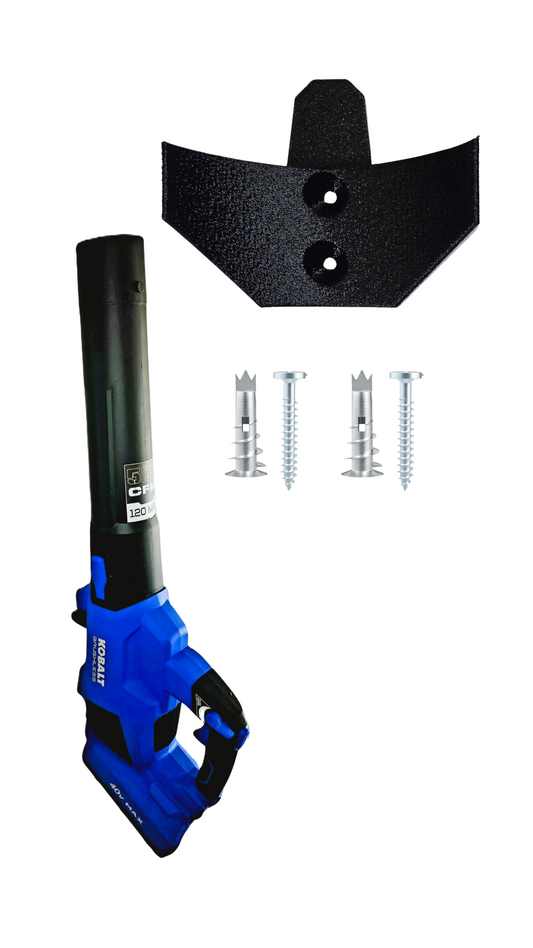 Blower Wall Mount Compatible with "Kobalt 40V Max Brushless Blower Model #KLB 1040A-03"